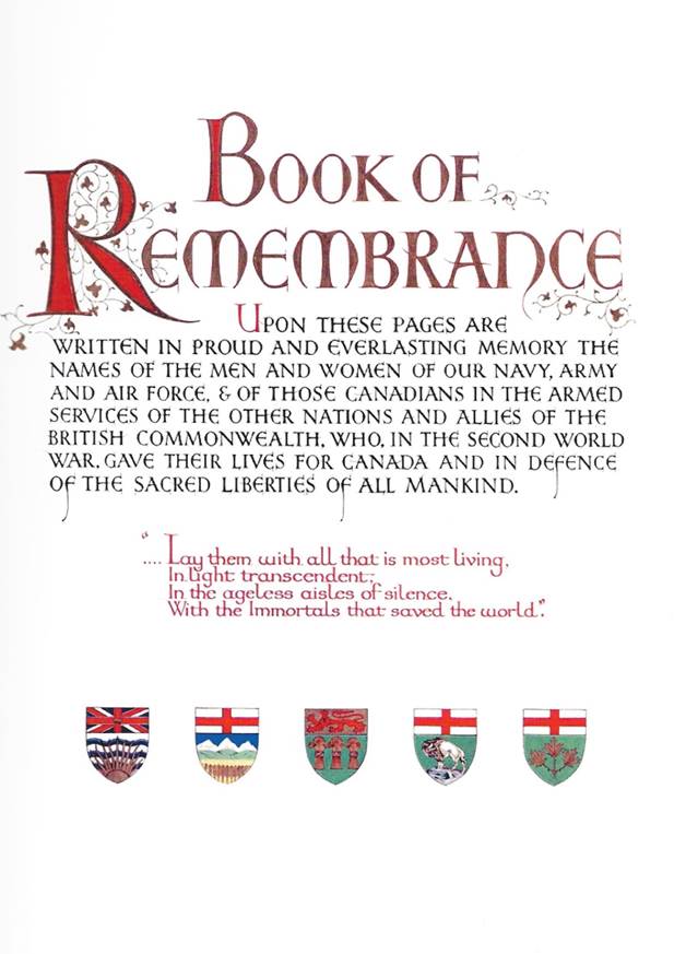 book of remembrance1